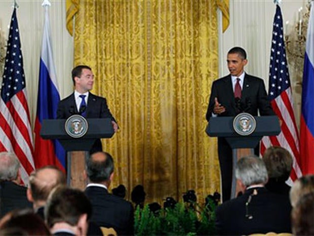 Obama Medvedev