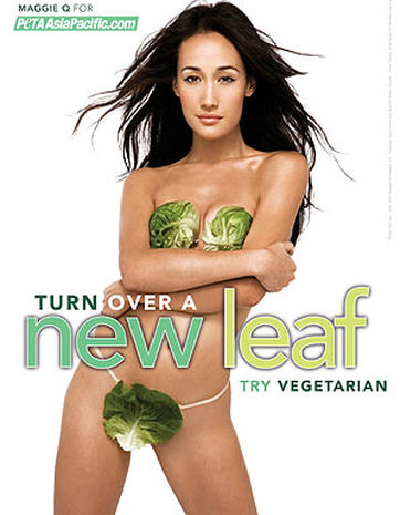 Sexiest Vegetarians Maggie Q Sexy Vegetarians Get Naked Pictures