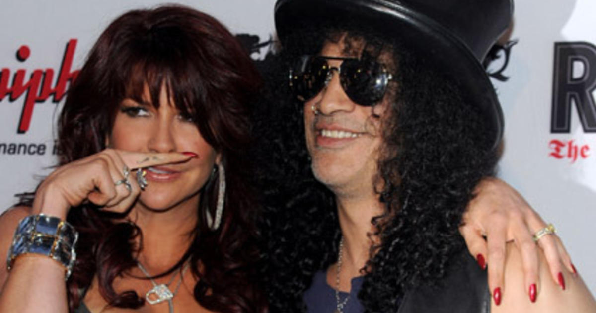 Guns N Roses Star Slash Files For Divorce Cbs News