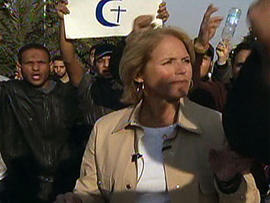 Katie Couric in Cairo