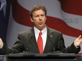 Sen. Rand Paul, R-Ky. addresses the Conservative Political Action Conference