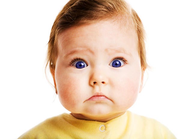 baby, blue eyes, child, boy, astonished, scared, fear, stock, 4x3