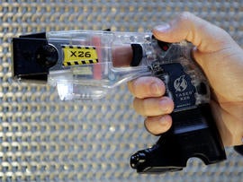 Police Taser naked woman who allegedly attacked officers
