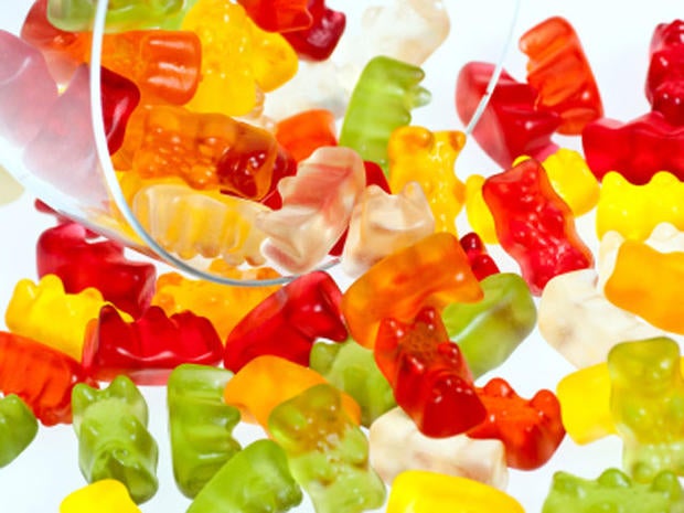 gummy bears, sweats, candy, sugar, stock, 4x3