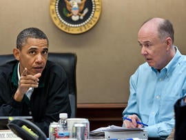 President Obama in the Situation Room