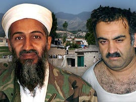 Osama Bin Laden and Khalid Sheikh Mohammed