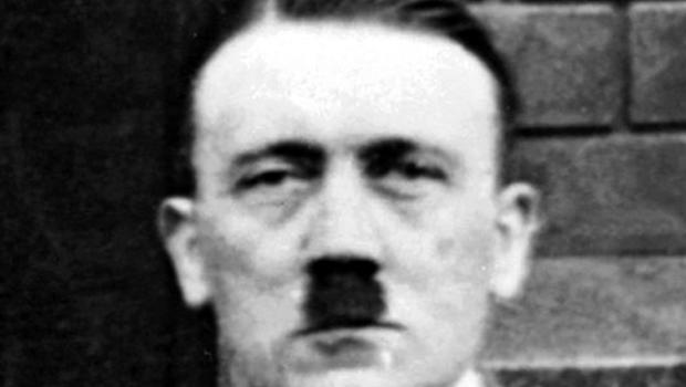 jew with hitler stache