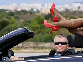 sports car, peacock, flashy car, ladies man, stock, 4x3