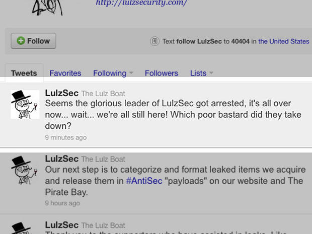 UK police make arrest in LulzSec hacking attacks