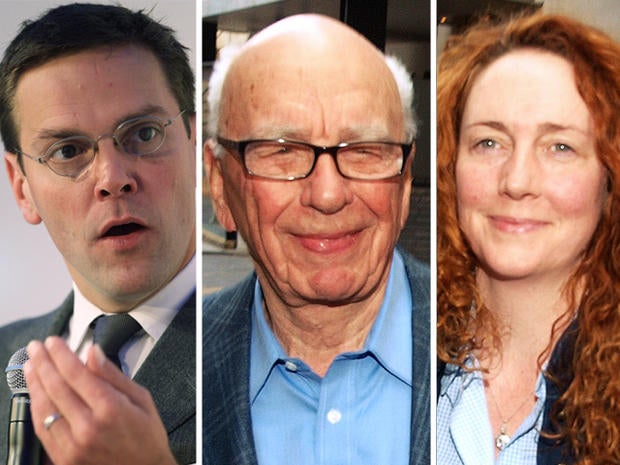 James Murdoch, Rupert Murdoch, Rebekah Brooks