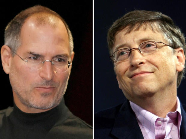 Steve Jobs and Bill Gates