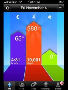 Jawbone's UP wrist band