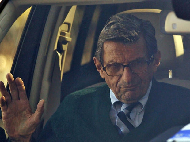 Joe Paterno fired over Penn State Jerry Sandusky child-sex abuse scandal