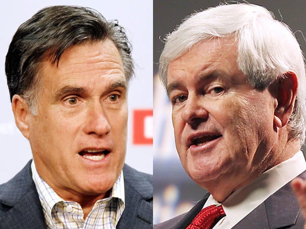 Mitt Romney and Newt Gingrich