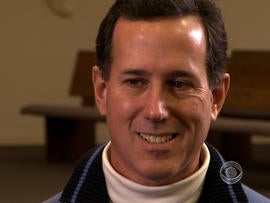 Poll puts Santorum in Iowa top 3