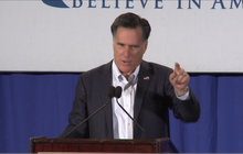 Romney: I like to "fire people" for bad service