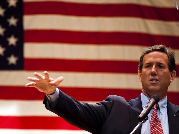 Santorum focuses on economy in Ohio