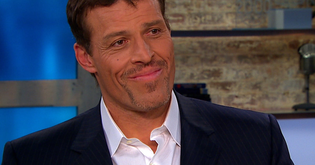 Tony Robbins on his "Breakthrough" show Videos CBS News