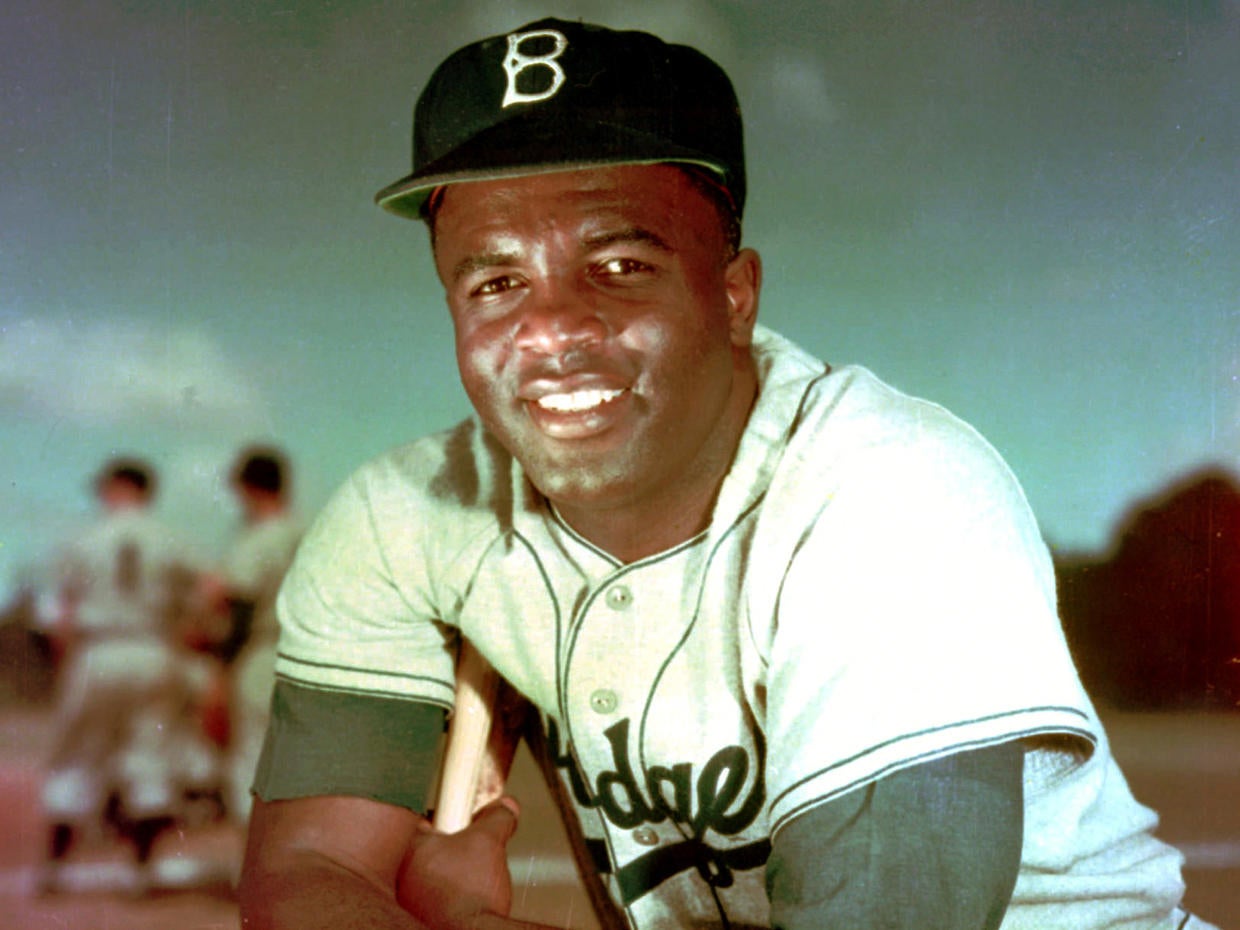 First ball at World Series 1972 Jackie Robinson broke baseball's