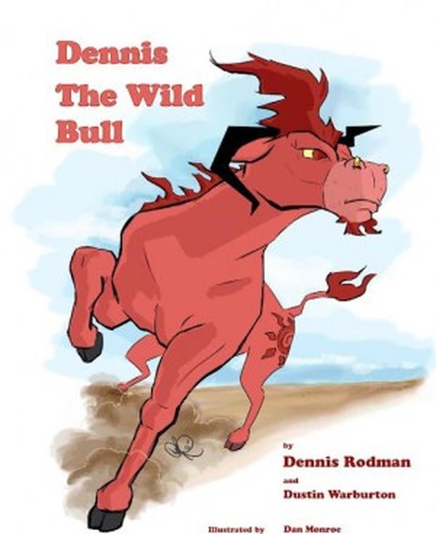 The cover of Dennis Rodman's new children's book.