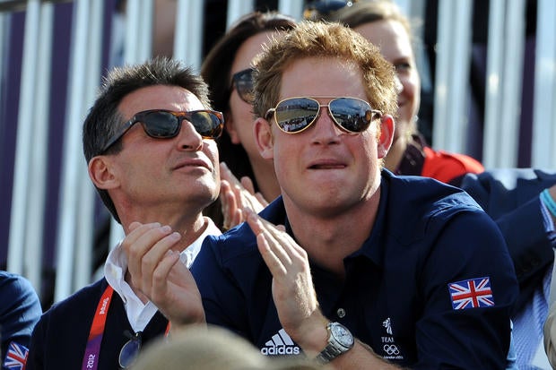 Prince Harry at the London 2012 Olympic Games