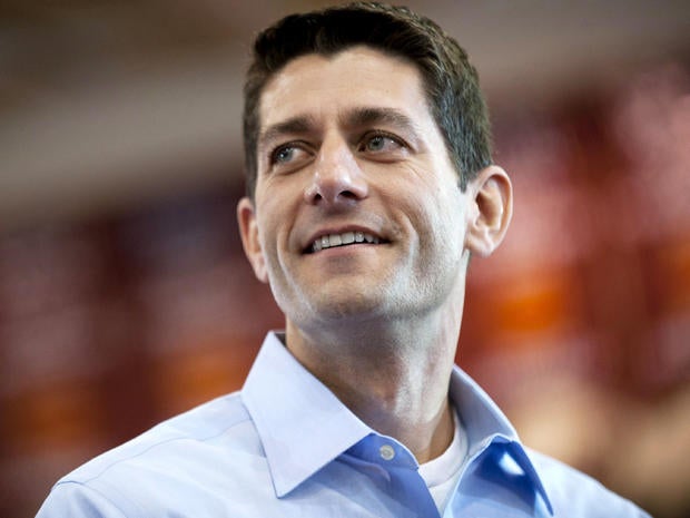 U.S. Rep. Paul Ryan, R-Wis., speaks at a campaign event at Walsh University Aug. 16, 2012, in North Canton, Ohio.