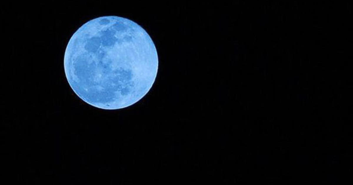 Last blue moon until 2015 appears Friday CBS News
