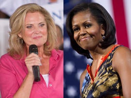 Ann Romney and Michelle Obama