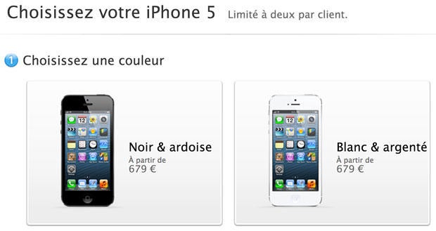 Apple's online store in France handled iPhone 5 orders with no trouble, but not all e-commerce sites stood up so gracefully under the load.