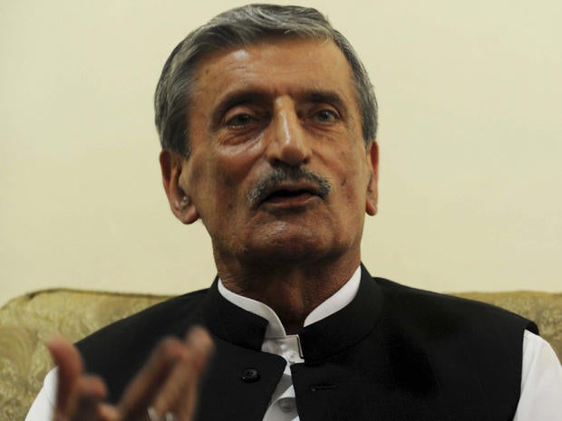 Pakistani Federal Railways Minister Haji Ghulam Ahmed Bilour