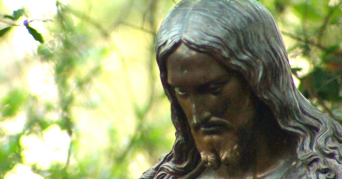 Paranormal investigator inspects scary "Black Jesus" statue Videos CBS News
