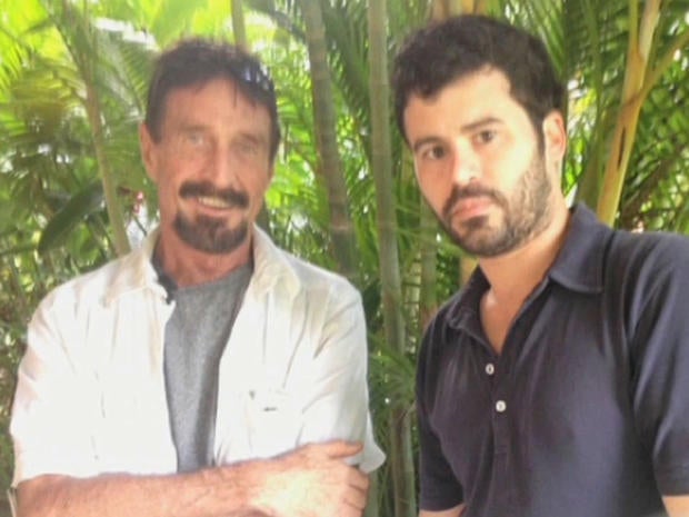 How John McAfee was located
