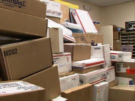The Connecticut PTA initially thought they'd get a few boxes of snowflakes, but it found itself buried in mail.