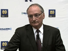 Jack Swarbrick, notre dame