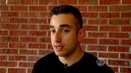 Arabo Babakhani, 24, described his encounter with his gun-yielding roommate and call to 911.