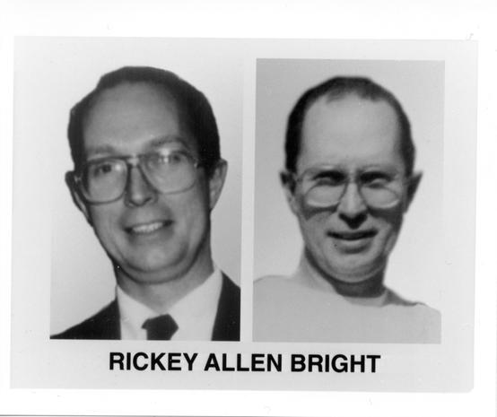Rickey Allen Bright - 17 fugitives caught with help of &quot;America&#39;s Most Wanted&quot; - Pictures - CBS News - 0395_FBI-444-RickeyAllenBright