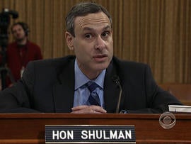 Ex-commissioner of the IRS Douglas Shulman.