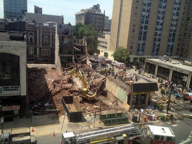 Building Collapse in Philly