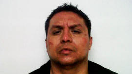 This photo of Miguel Trevino Morales after his arrest was apparently leaked by the Mexican government and posted on Twitter by reporter Alfonso Ponce.