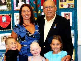Mari DiNardo and her family meet Don Zolkiwsky for the first time.