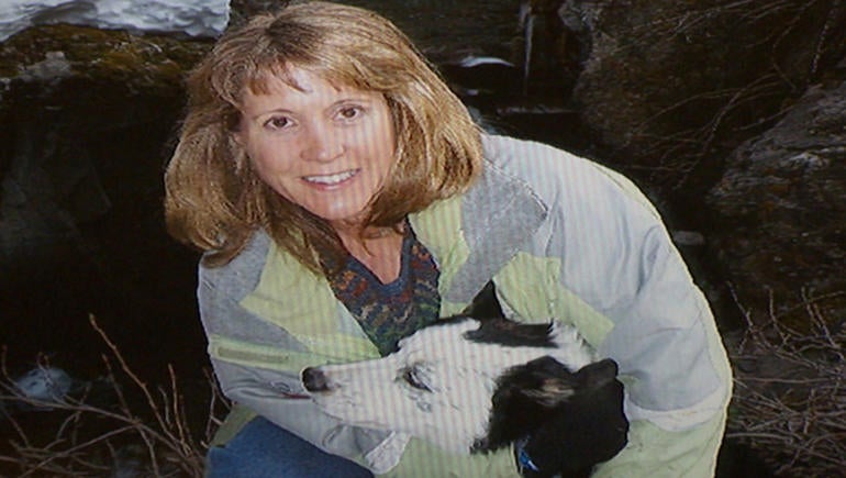 Leslie Mueller in a photo taken on the day of her fatal hike