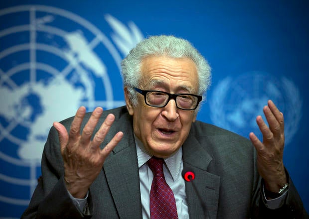 U.N. mediator for Syria Lakhdar Brahimi