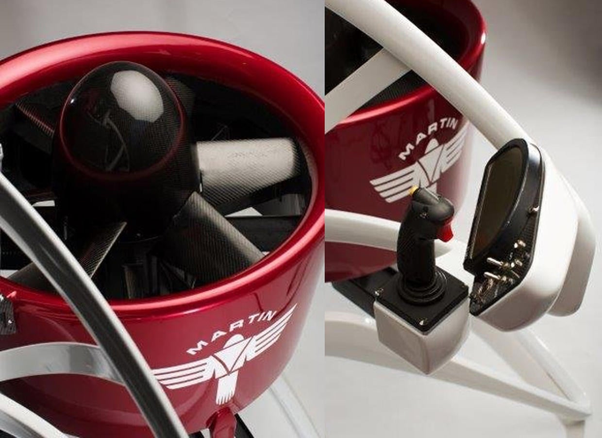 "Lost in Space" Jet packs in flight and fiction Pictures CBS News