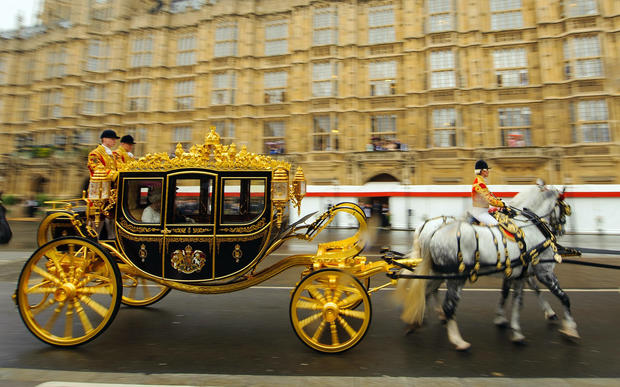 London England Queen Elizabeth Ii Attends The State Opening Of 