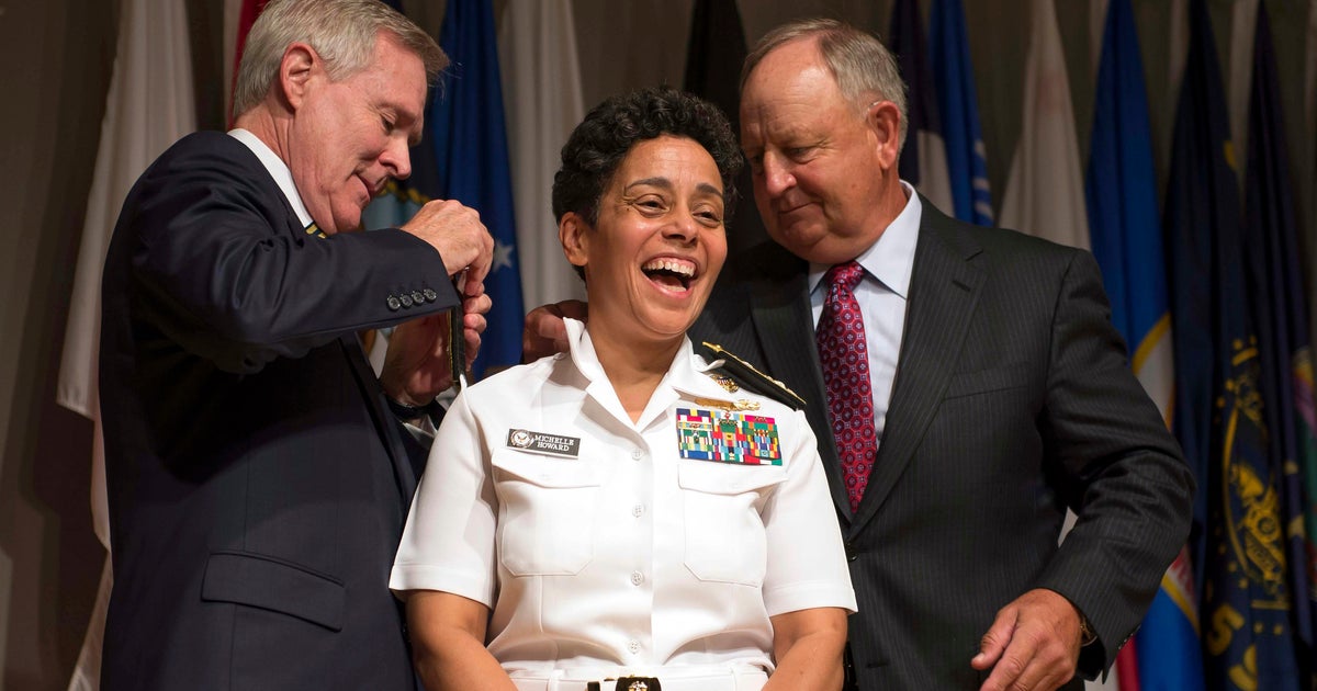 Navy gets its first female fourstar admiral CBS News
