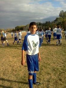 Raul playing soccer in Minnesota