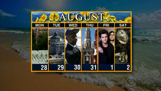 Calendar: Week of July 28 - CBS News