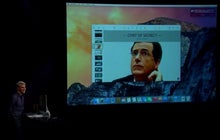Stephen Colbert dials into Apple event
