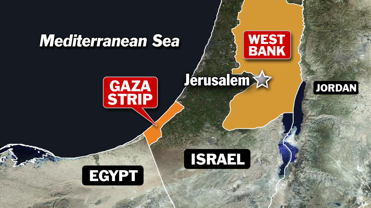 Gaza strip bethany west bank