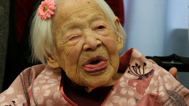 World s Oldest Person Misao Okawa Dies CBS News